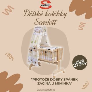 Kolébka, která spojuje jemné houpání, bezpečí a krásu, aby váš andílek spal klidně a vy s radostí.🥰🥰 . . . #baby #crib...